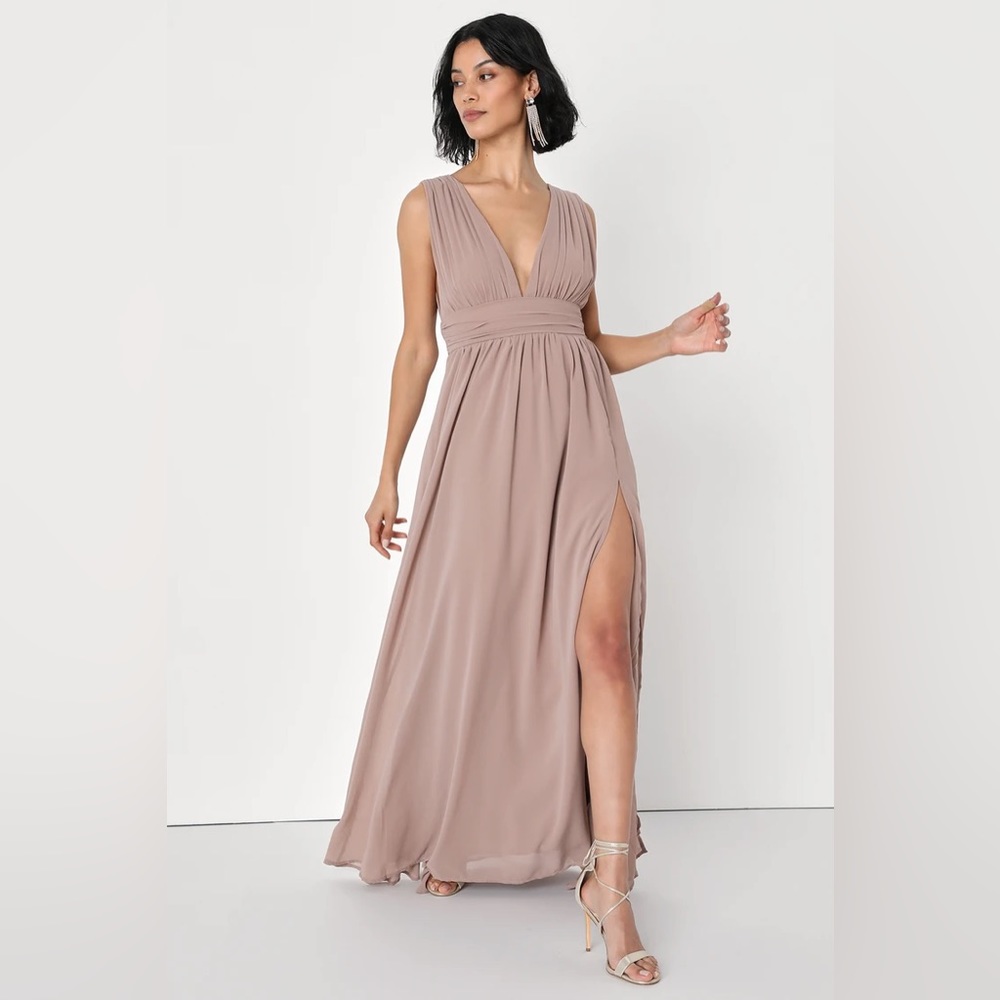 Taupe Maxi Dress